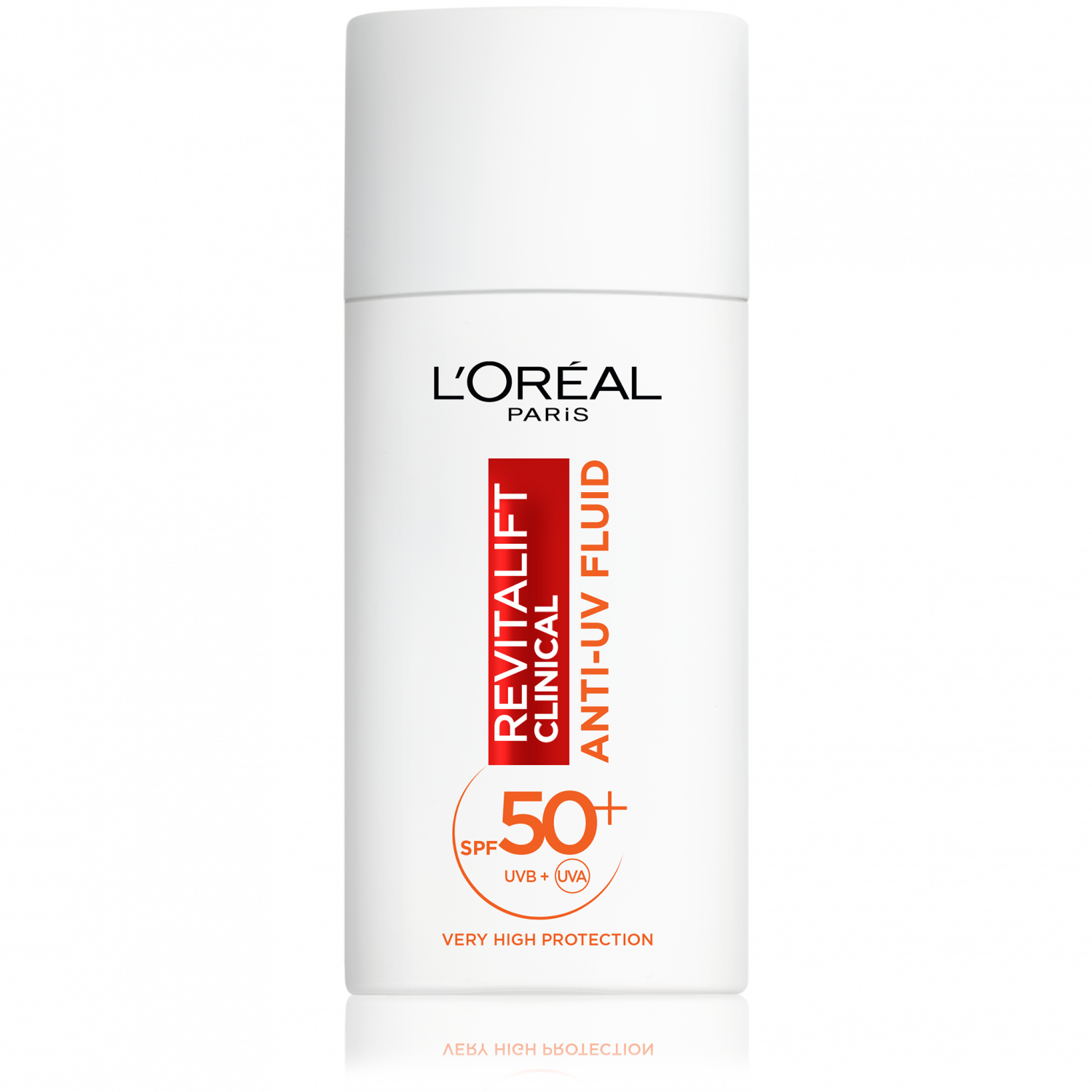 L'Oréal Paris Revitalift Clinical Daily UV-sugárzás elleni fluid SPF50+ C-vitaminnal, 50 ml