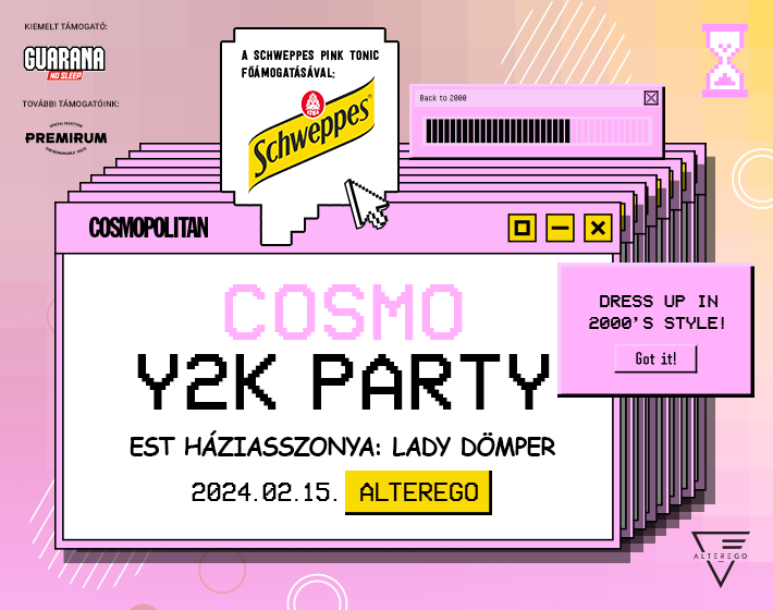 BACK TO 2000! - Gyere és bulizz a Cosmo csapatával!