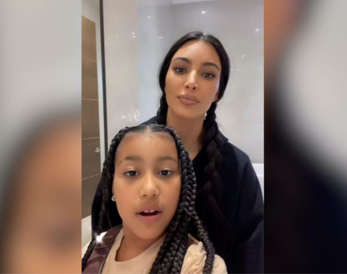 Kim Kardashian smink nélküli videója felrobbantotta a TikTokot