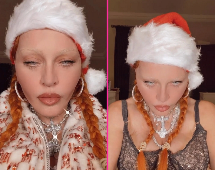 Madonna a karácsonyi Instaposztjával is kiakasztott mindenkit