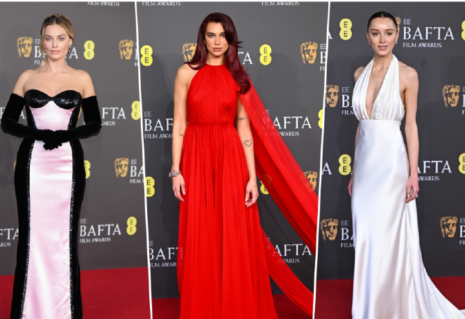6 csodaszép ruha a 2024-es BAFTA-gála vörös szőnyegéről 