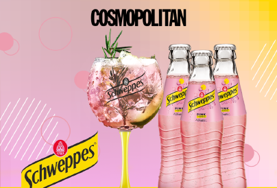 Készülj az év legnagyobb bulijára a Cosmopolitannal, nyerj Schweppes koktélkészítő szettet! 