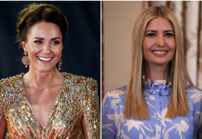 Kinek állt jobban? Katalin hercegné és Ivanka Trump ugyanazt a ruhát viselték