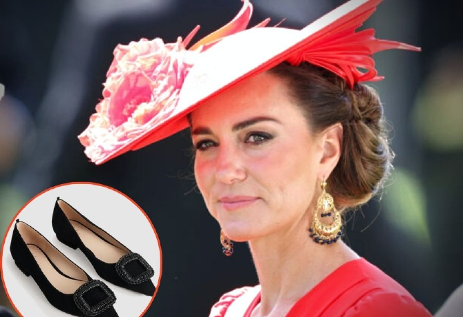  Ez Katalin hercegné új kedvenc cipője: leváltotta a bevált magassarkúját