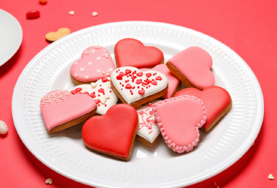 A legegyszerűbb Valentin-napi keksz, amit gyorsan el tudsz készíteni