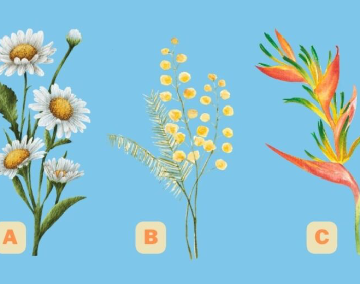 Melyik virágot választod? Felfedi a titkos személyiségjegyeidet
