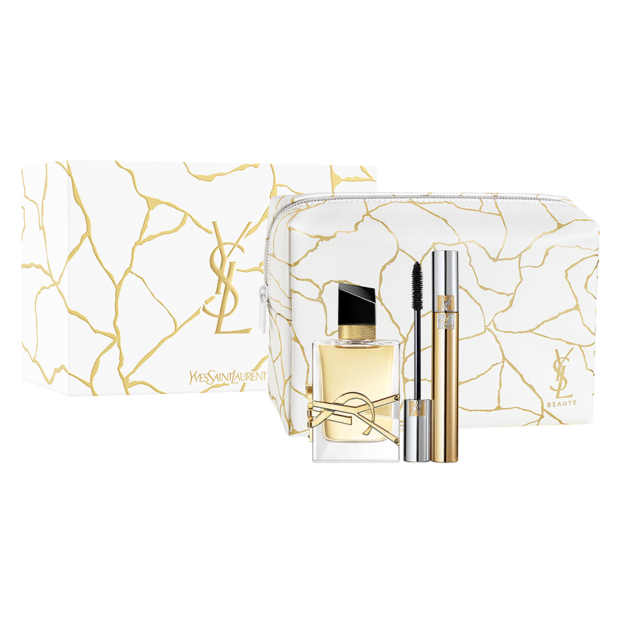 Yves Saint Laurent Libre EdP szett 50 ml parfüm + mini szempillaspirál + neszeszer/49 790 Ft (Douglas.hu)